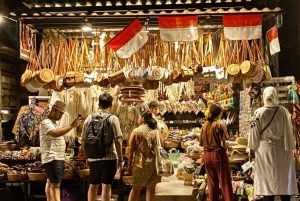 Ubud: Gautama Street, Cretya Sunset og barhopning aftentur