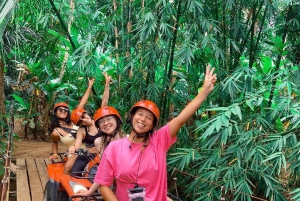 Ubud: Gorila Face ATV Quad bike & Rafting