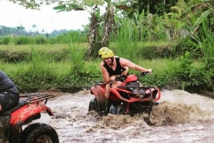 Ubud: Gorila Face ATV Quad bike & Rafting