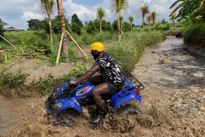 Ubud: Gorila Face ATV Quad bike & Water Rafting