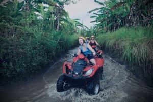 Ubud: Gorilla Face ATV & Batur Natural Hotspring with Lunch