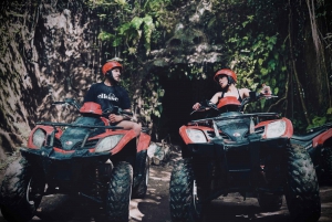 Ubud: Gorilla Face ATV & Batur Natural Hotspring with Lunch