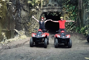 Ubud: Gorilla Face Quad Bike, Jungle Swing, Waterfall & Meal