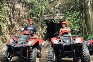 Ubud: Gorilla Face Quad Bike, Dschungelschaukel, Wasserfall & Mahlzeit