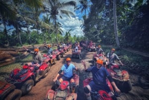 Ubud: Gorilla Face Quad Bike, Jungle Swing, Waterfall & Meal