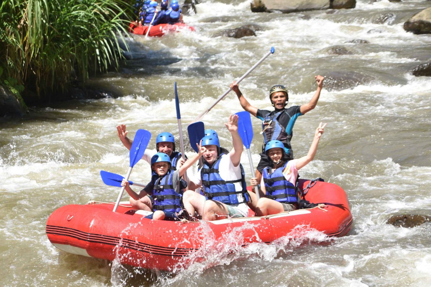 Ubud: Guided White Water Rafting Tour with Lunch