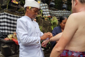 Ubud : guérison et purification avec un chaman dans un temple caché