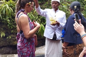 Ubud : guérison et purification avec un chaman dans un temple caché