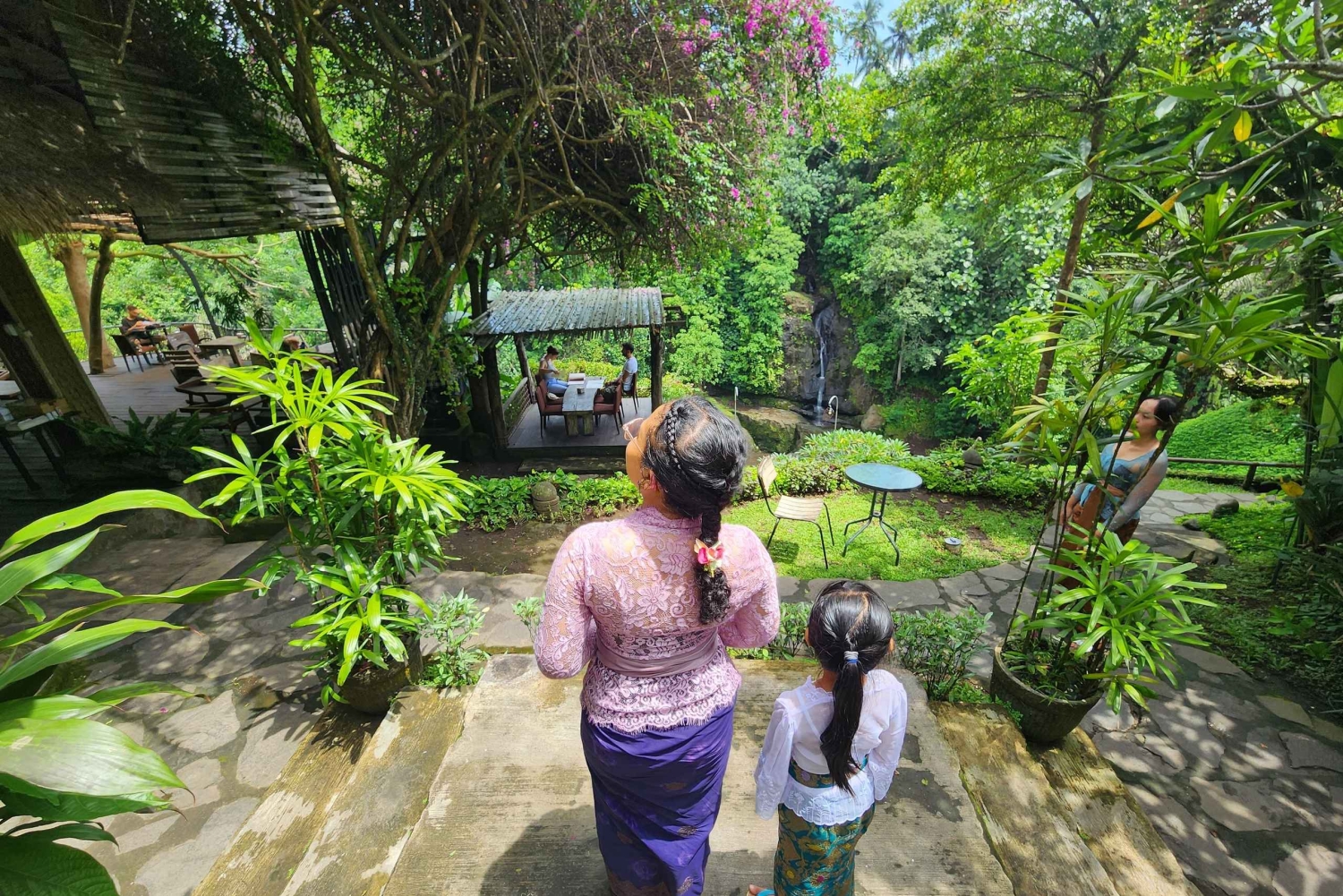 Ubud: Hidden Waterfalls, Rice terrace & Cliffside Dining