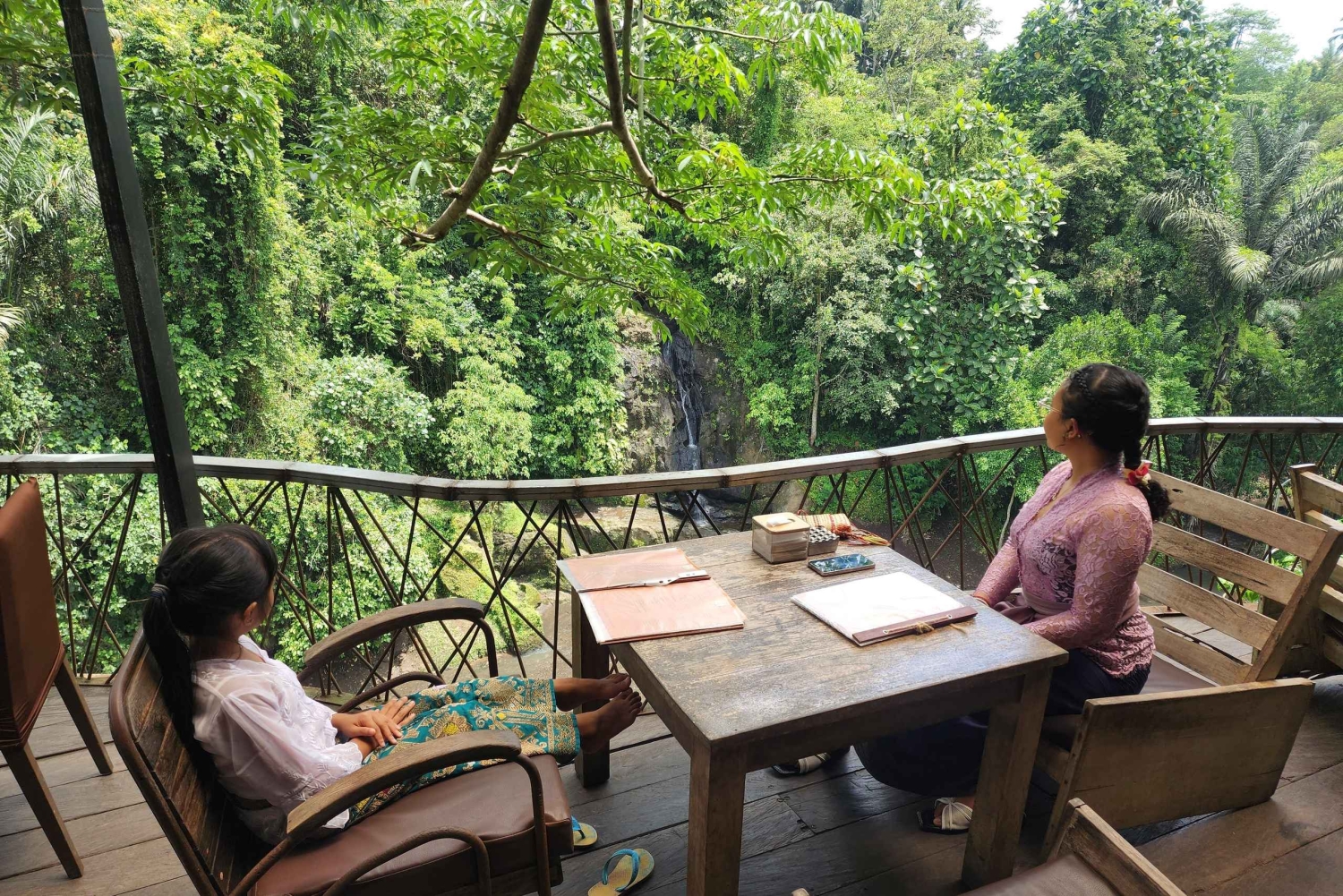 Ubud: Hidden Waterfalls, Rice terrace & Cliffside Dining