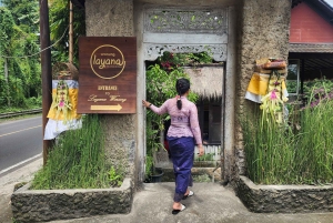 Ubud: Hidden Waterfalls, Rice terrace & Cliffside Dining