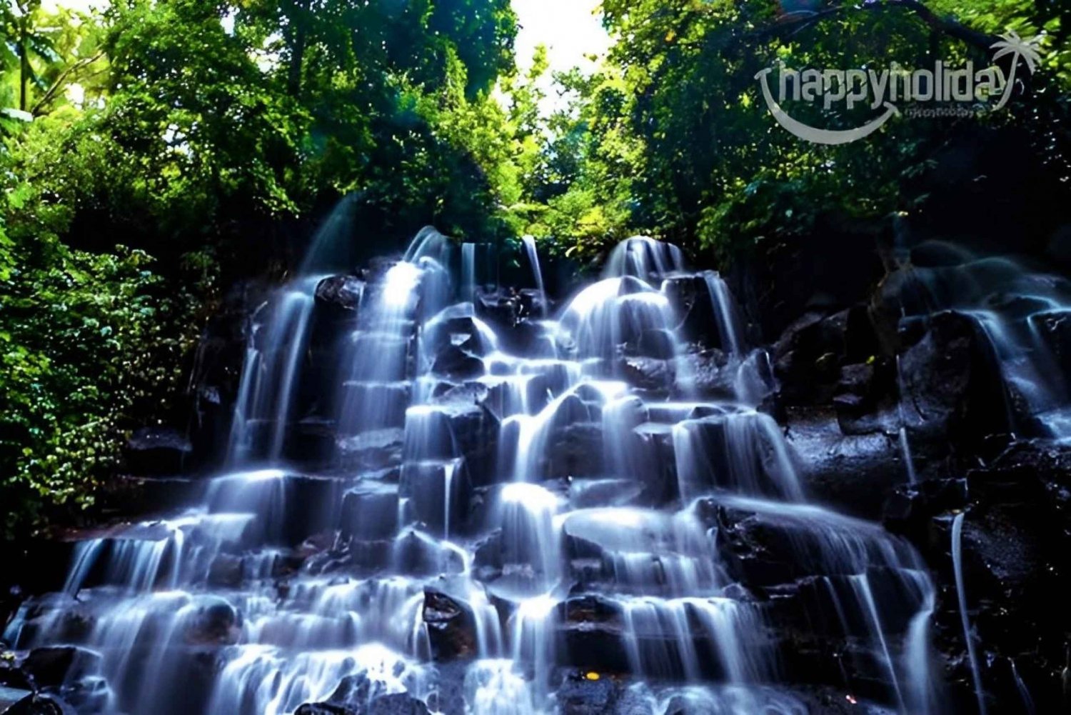 Ubud: Schaukel, Tirta Empul, Wasserfall & Kaffee geführte Tour
