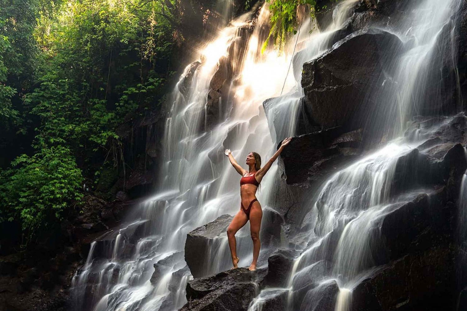 Ubud : Highlights Waterfalls, Temple & Rice Terrace Tour