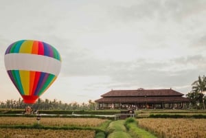 Ubud: Äventyr med varmluftsballong - se utsikter över Bali