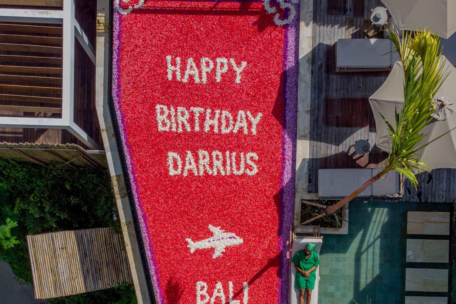 Sesión de fotos profesional en hotel o resort de Ubud con edición