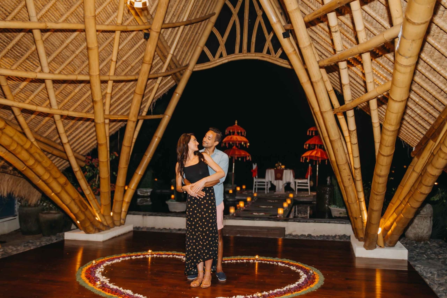 Sesión de fotos profesional en hotel o resort de Ubud con edición