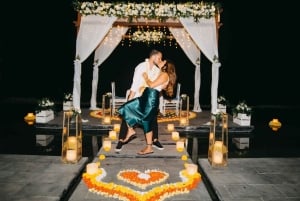 Sesión de fotos profesional en hotel o resort de Ubud con edición