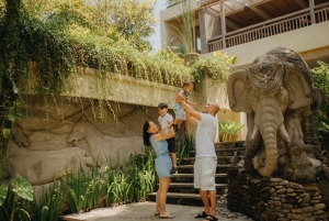 Sesión de fotos profesional en hotel o resort de Ubud con edición