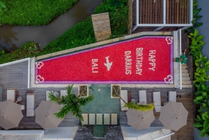 Sesión de fotos profesional en hotel o resort de Ubud con edición