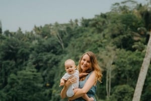 Sesión de fotos profesional en hotel o resort de Ubud con edición