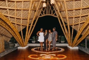 Sesión de fotos profesional en hotel o resort de Ubud con edición