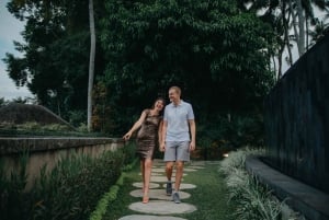 Sesión de fotos profesional en hotel o resort de Ubud con edición