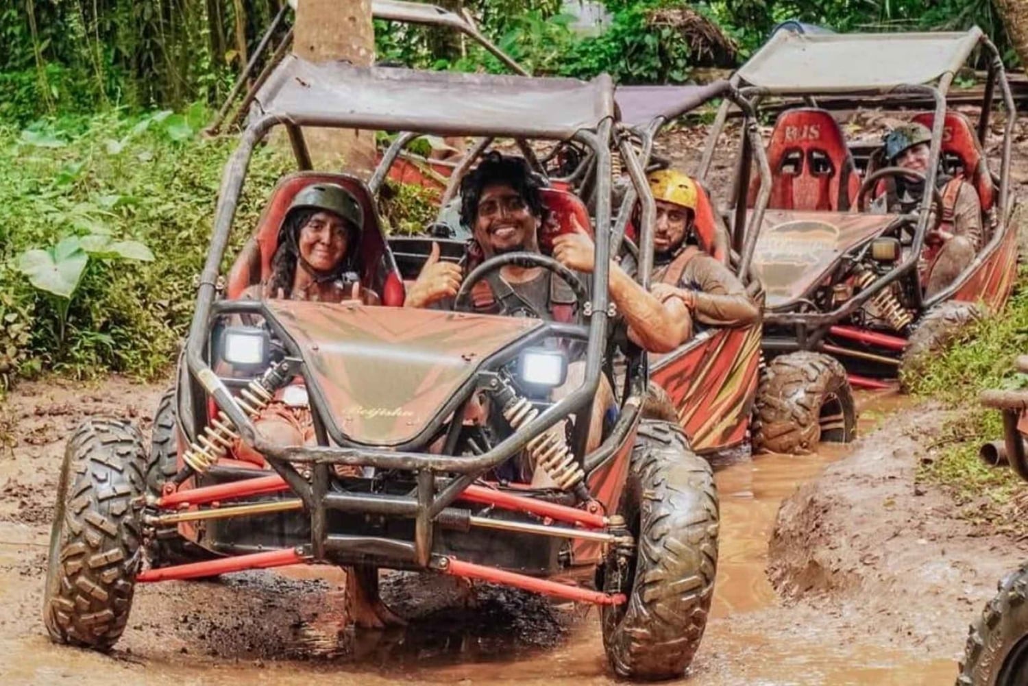 Ubud: Djungelbuggy och paintballäventyr med lunch