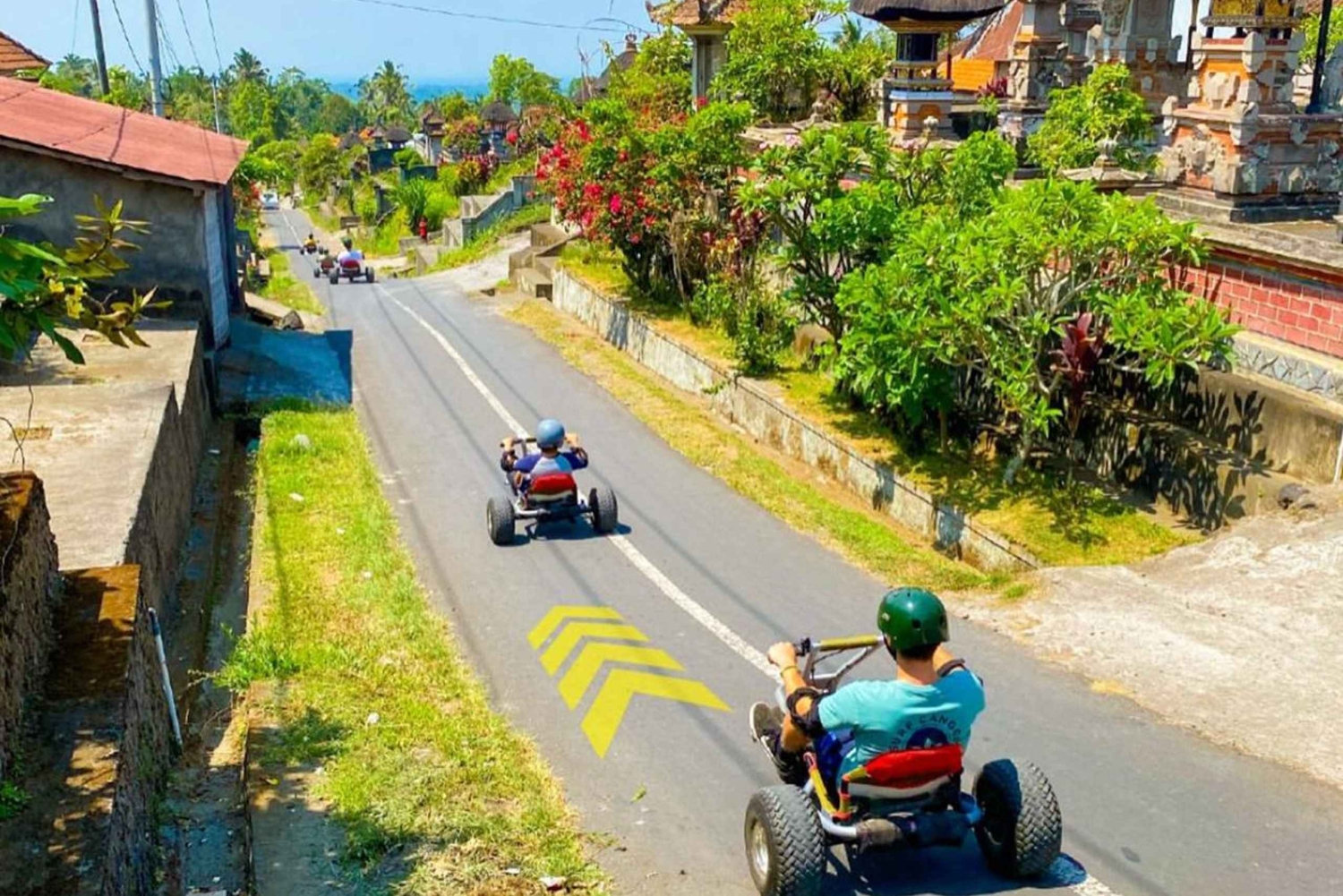 Ubud: Jungle Cart Adventure with Guide