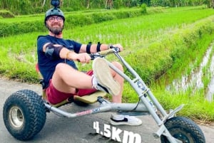 Ubud: Jungle Cart Adventure with Guide