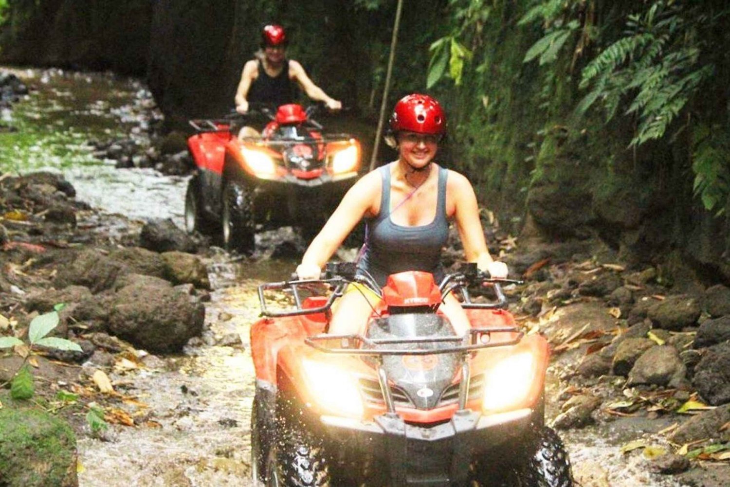 Ubud: Giungla, risaie, fiume e tour in quad con fango