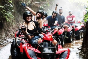 Ubud: Jungle, Rice Fields, River & Muddy Quad Bike Tour