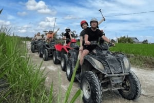 Ubud : Jungle, chute d'eau et tunnel : excursion en quad et options de déjeuner
