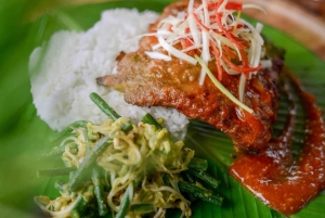 Ubud: Cascate di Kanto Lampo, altalena della giungla, terrazza di riso