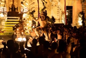 Ubud: Dança do fogo Kecak com transfer e excursão opcional de um dia