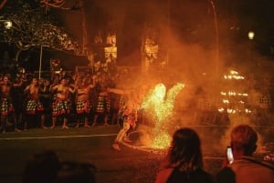 Ubud: Kecak Fire Dance with Transfer & Optional Day Tour