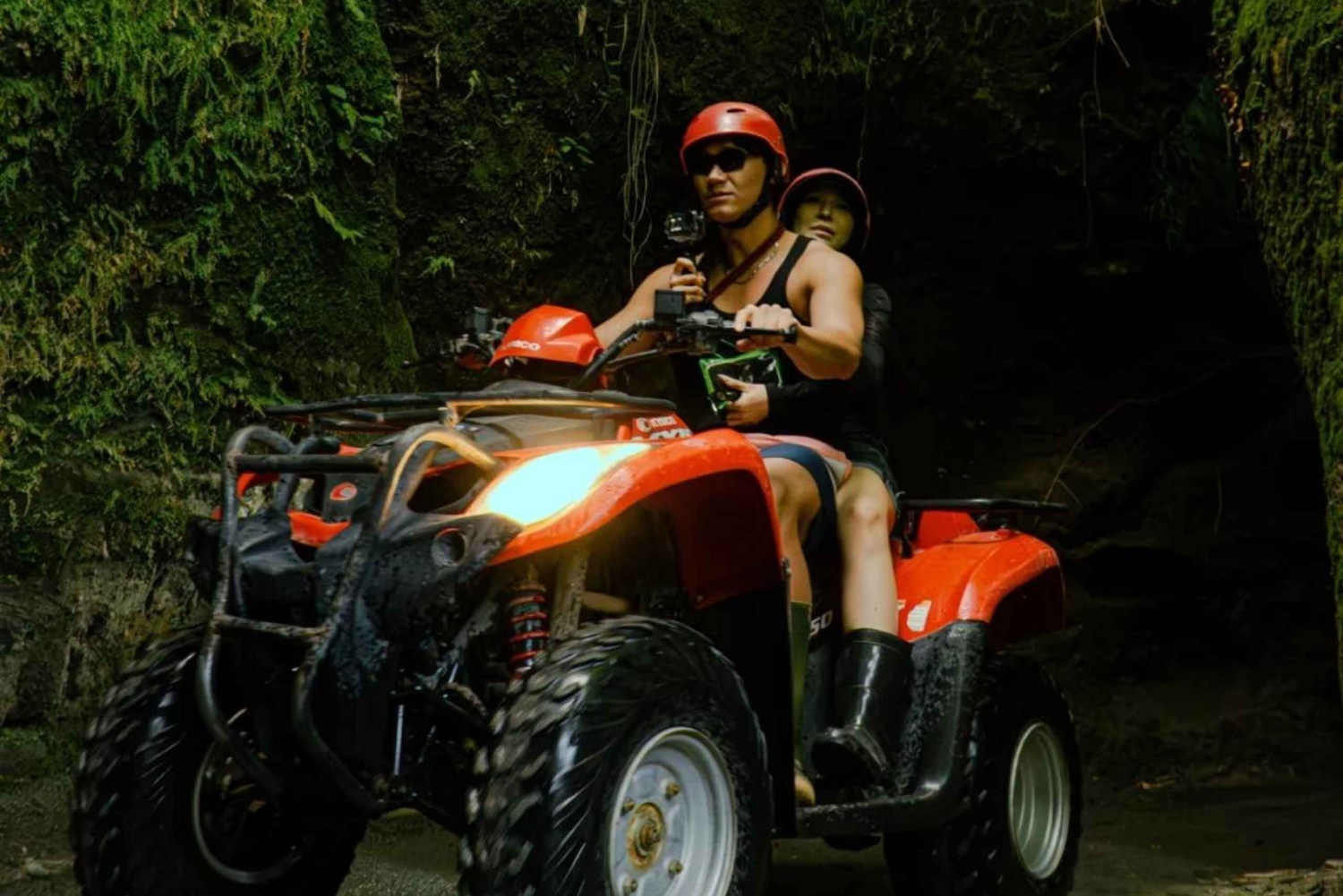 Ubud: Kuber ATV Quad Tandem Adventure with nature Waterfall