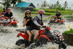 Ubud: Kuber ATV Quad Tandem Adventure with nature Waterfall