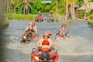 Ubud: Kuber ATV Quad Tandem Adventure with nature Waterfall