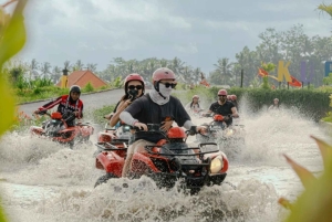 Ubud: Kuber ATV Quad Tandem Adventure with nature Waterfall
