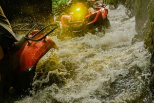 Ubud: Kuber ATV Quad Tandem Adventure with nature Waterfall