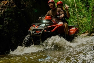 Ubud: Kuber ATV Quad Tandem Adventure with nature Waterfall