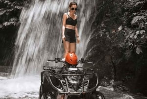 Ubud: Kuber single ATV Quad Adventure with Waterfall Track