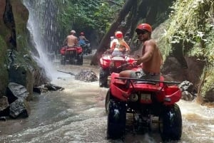 Ubud: Kuber single ATV Quad Adventure with Waterfall Track