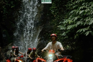 Ubud: Kuber single ATV Quad Adventure with Waterfall Track