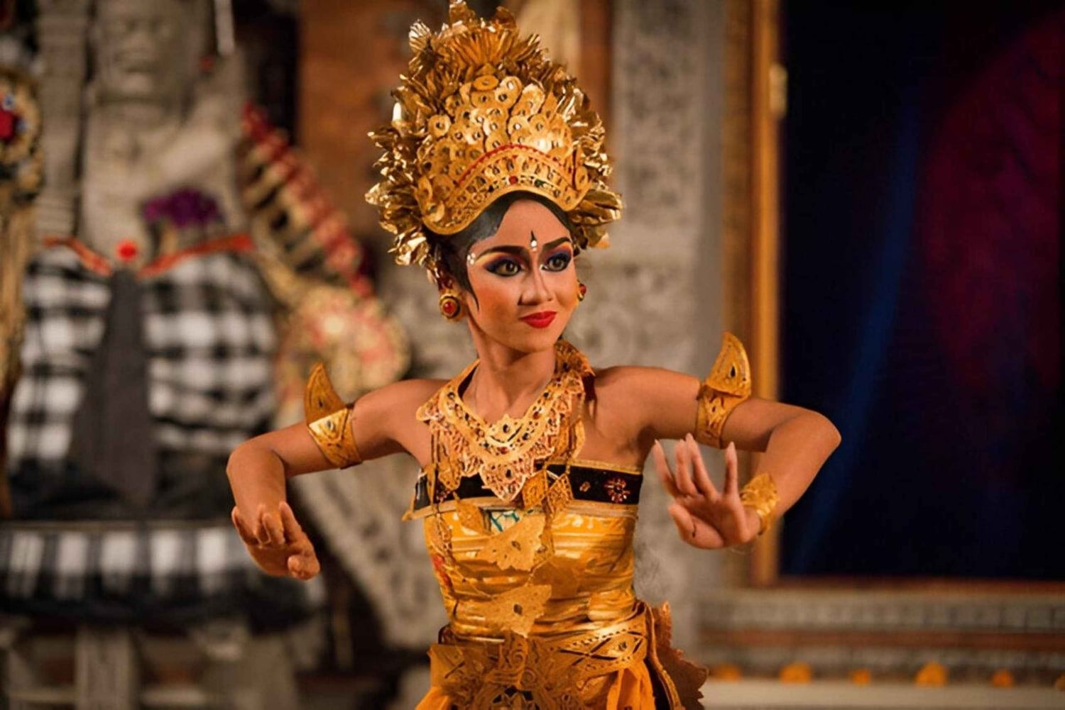 Ubud: Biljett till Legong Lasem eller Ramayana-balett