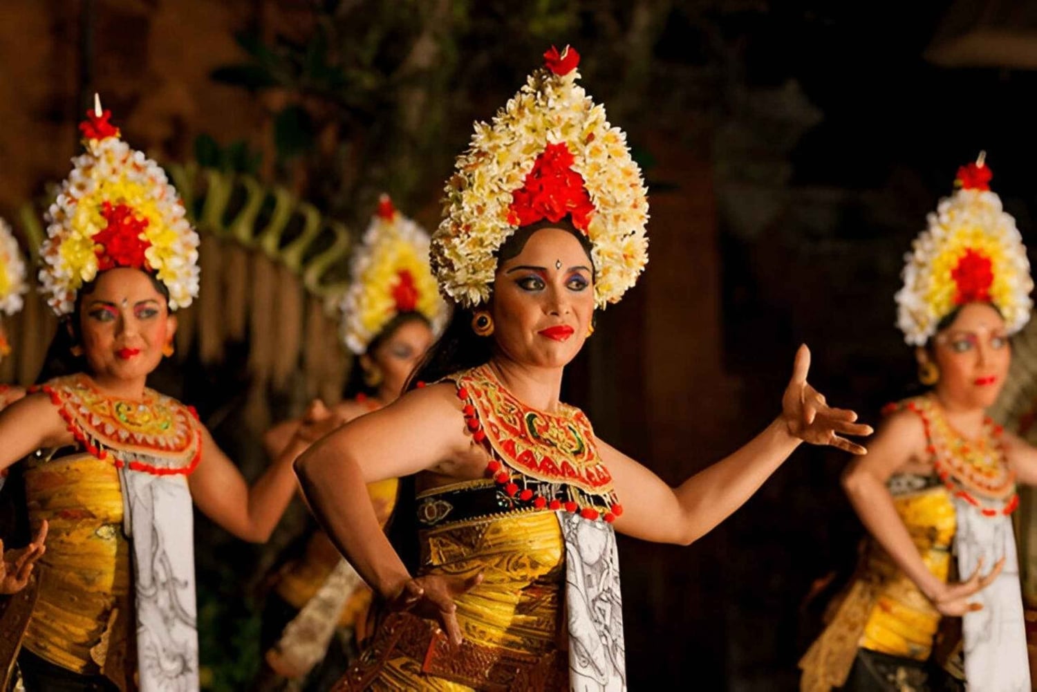 Ubud: Biljett till Legong Lasem eller Ramayana-balett