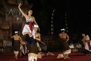 Ubud: Biljett till Legong Lasem eller Ramayana-balett