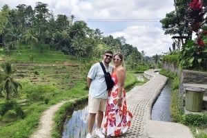 Ubud Monkey Forest, Rice Terrace, Swing, Temple & Waterfall