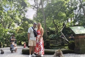 Ubud Monkey Forest, Rice Terrace, Swing, Temple & Waterfall
