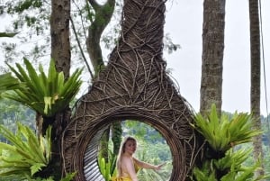 Ubud Monkey Forest, Rice Terrace, Swing, Temple & Waterfall